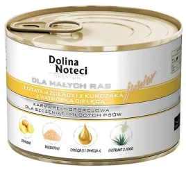 dolina-noteci-premium-pies-maly-junior-zoladki-kurczaka-i-watrobka-cieleca