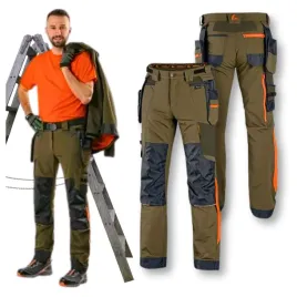 spodnie-robocze-elastyczne-do-pasa-cordura-odblaskowe-stretch-cxs-naos-52