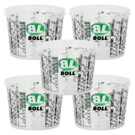 5x-pojemnik-plastikowy-z-podzialka-boll-325ml-do-farb-zywicy-przezroczysty