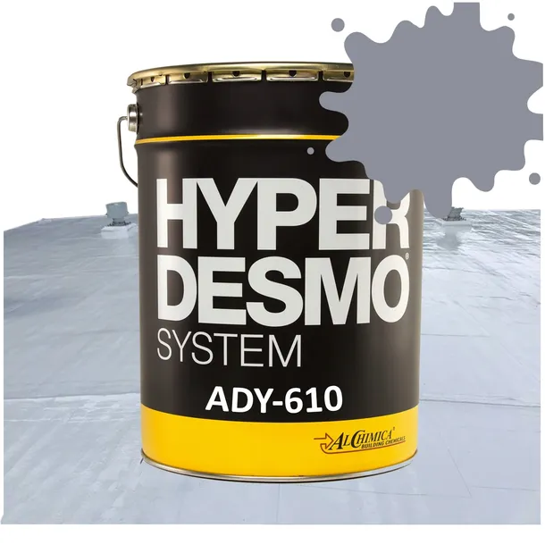 Żywica poliuretanowa Hydroizolacja Hyperdesmo Alpha Aliphatic Szary 25kg