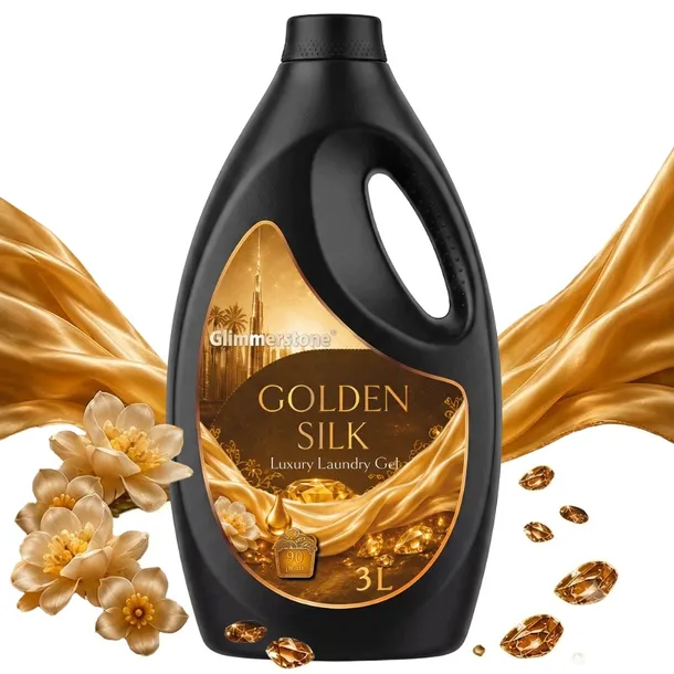 Płyn Żel do prania Perfumowany - zapach Dubajski Orientalny GOLDEN SILK 3L