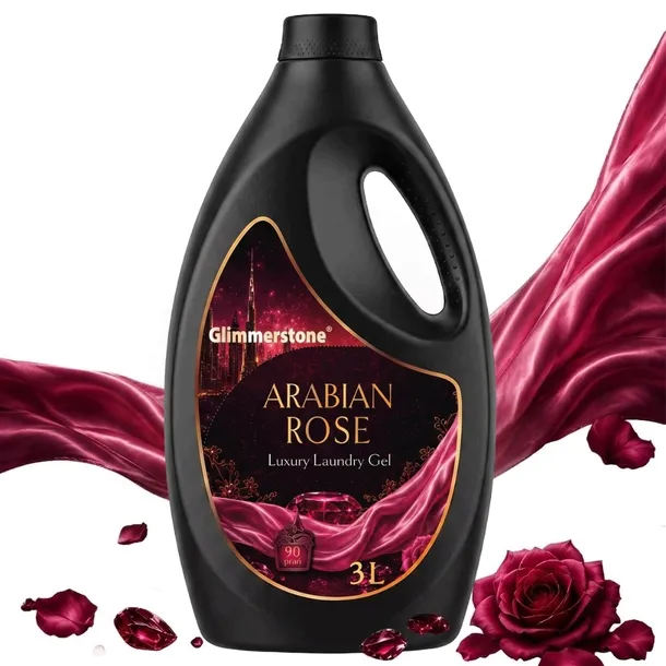 Płyn Żel do prania Perfumowany - zapach Dubajski Orientalny ARABIAN ROSE 3L