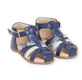 dzieciece-granatowe-sandalki-ze-srebrnymi-paskami-18-3dg
