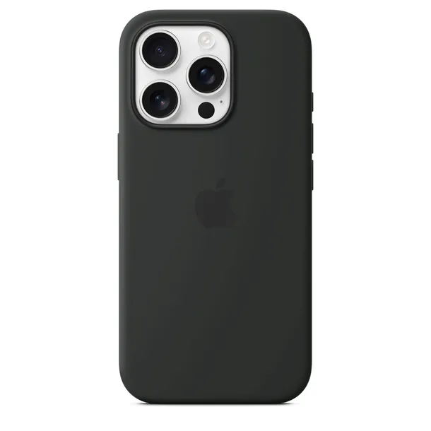 Silikonowe Etui z MagSafe do iPhone 16 Pro Black