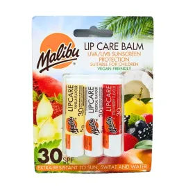 malibu-lip-care-balm-uva-uvb-pomadka-zestaw-spf30-strawberry-tropical-vanil