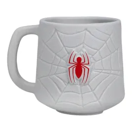 kubek-ceramiczny-spider-man-450ml-bialy-marvel-pajeczyna-nowy