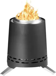 bezdymne-palenisko-stolowe-onlyfire-mini-piecyk-na-pellet-drewno-czarny
