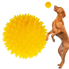 zabawka-dla-psa-pilka-jezyk-piszczaca-z-kolcami-masuje-dziasla-7cm