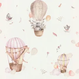 tapeta-dziecieca-balony-zwierzeta-rasch-300529