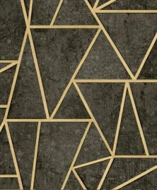 tapeta-scienna-beton-grafit-soho-geometryczna-zlote-linie