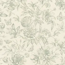 tapeta-na-flizelinie-kwiaty-na-plotnie-styl-vintage