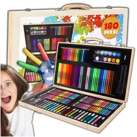 duzy-zestaw-artystyczny-dla-dzieci-kredki-pisaki-farby-pastele-walizka-xxl