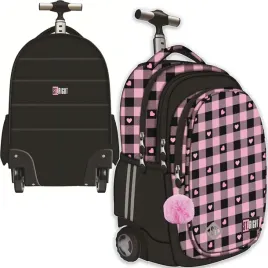 plecak-na-kolkach-4-komorowy-tb1-pink-checkered