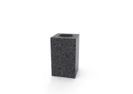wazon-granitowy-nagrobny-na-cmentarz-grafit-28cm-kwadratowy-ciemny-granit