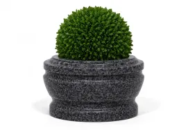 doniczka-granitowa-na-nagrobek-cmentarna-ciemna-szara-28cm-okragla-misa