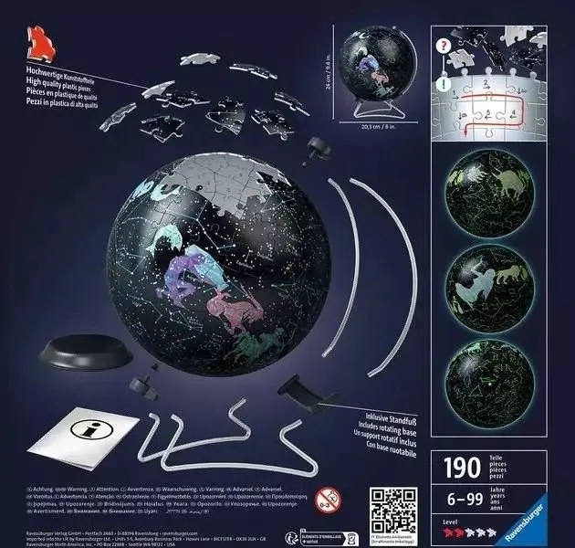 puzzle-3d-globus-konstelacje-kod-producenta-115440