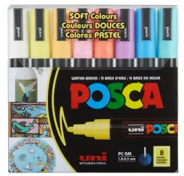 markery-pastelowe-pc-5m-soft-8-kolorow-posca-uni