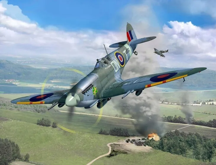 spitfire-mk-ixc-okres-po-ii-wojnie-swiatowej