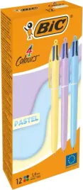 dlugopis-4-colours-pastel-12szt-bic