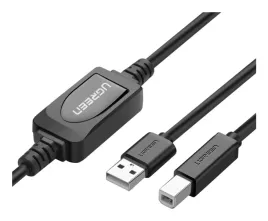 ugreen-us122-kabel-usb-usb-2-0-10-m-usb-a-usb-b-048-gbit-s-czarny
