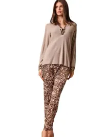 lormar-pizama-damska-wiskoza-653857-sabbia-42-xl