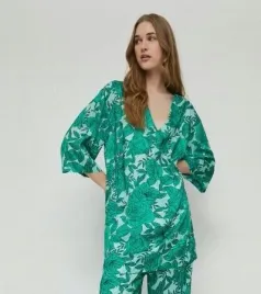 warehosue-tunika-damska-zielona-casual-38-odn