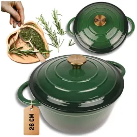 emaliowany-garnek-zeliwny-22cm-3l-hage-zielony