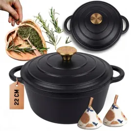 emaliowany-garnek-zeliwny-22cm-3l-hage-czarny-mat