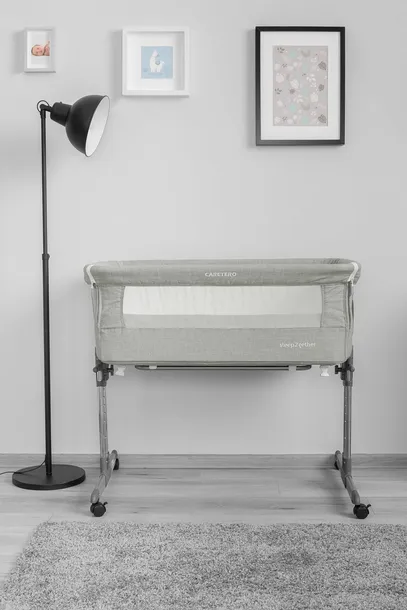lozeczko-dostawne-szare-marka-caretero-kolekcja-sleep2gether