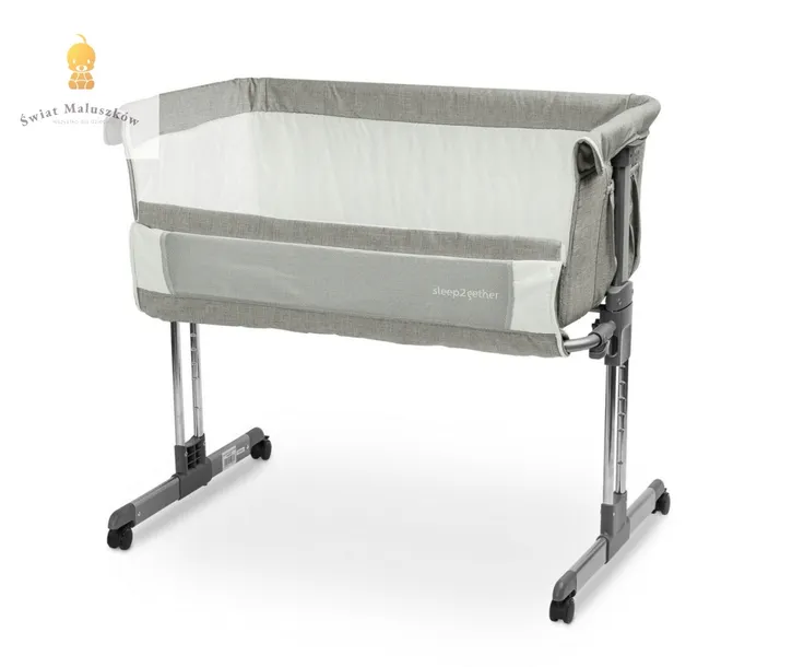 lozeczko-dostawne-szare-marka-caretero-waga-z-opakowaniem-0-15-kg