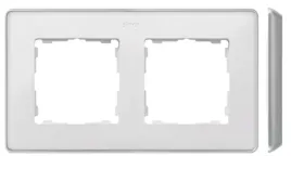 simon-detail-82-ramka-podwojna-detail-select-metal-biala-podstawa-alumini