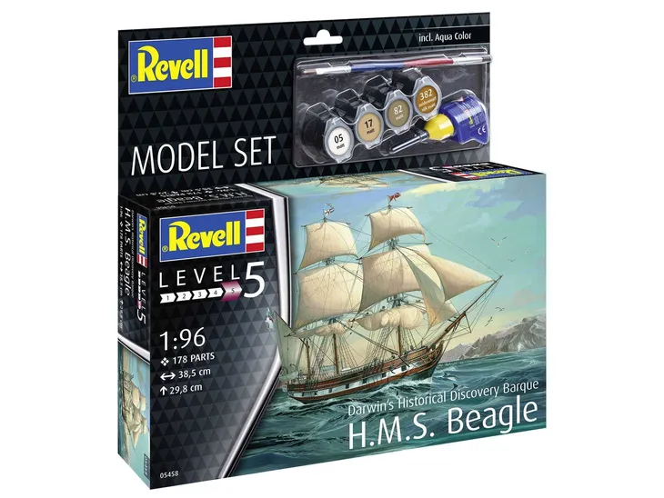 model-set-h-m-s-beagle-marka-revell