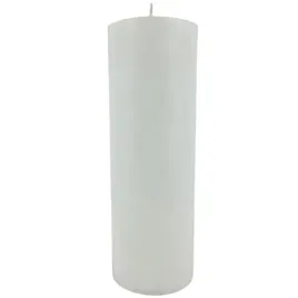 swieca-pienkowa-20-cm-stearynowa-biala-klasyczna
