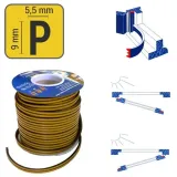 uszczelka-braz-p-100mb-kolor-brazowy