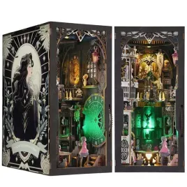 miniaturowy-domek-book-nook-karty-tarota
