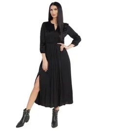 the-kooples-czarna-sukienka-midi-z-plisowaniem-i-rekawem-3-4-38-fta