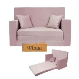sofa-kanapa-rozkladana-dla-dzieci-piankowa-pufa-grawer-imie-dziecka