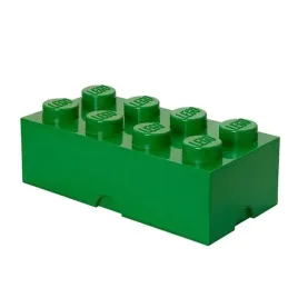 lego-pojemnik-klocek-osemka-zielony