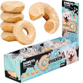 donut-kolagenowy-z-kurczakiem-i-kokosem-przysmak-dla-psa-uniq-pets-10-szt