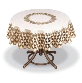obrus-okragly-bezowy-zakardowy-kwiaty-160-cm-kolo-na-stol-do-jadalni
