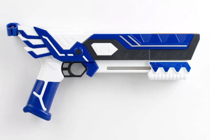 pistolet-dual-shot-blaster-spinner-certyfikaty-opinie-atesty-ce