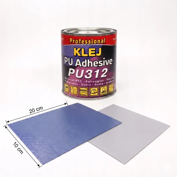 Klej Professional PU-312 do pontonu basenu plandeki SUP PVC 600g + 2 LATY
