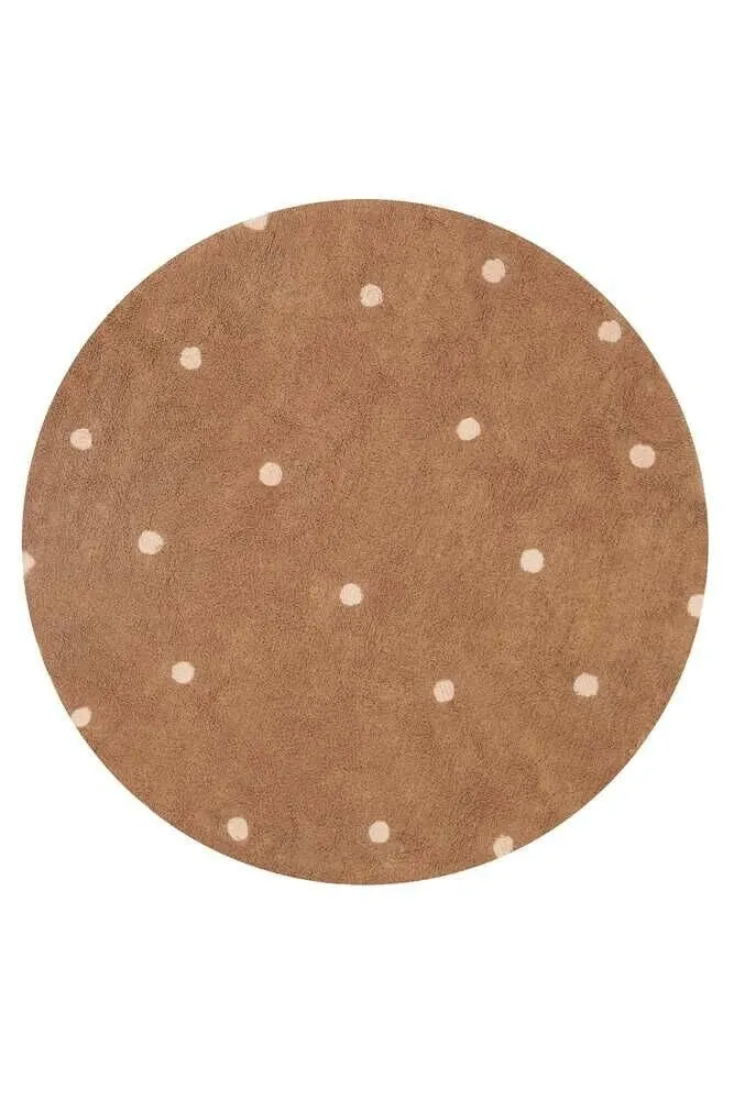 dywan-round-dot-chestnut-140cm