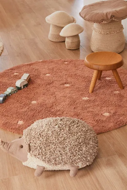 dywan-round-dot-chestnut-140cm-rodzaj-z-krotkim-wlosiem