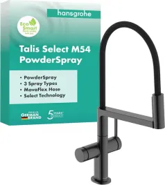 bateria-kuchenna-hansgrohe-talis-select-m54-czarny-chrom-wys-wylewki-210-mm