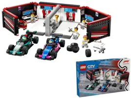 klocki-lego-city-zestaw-60444-f1-garaz-bolidy-mercedes-i-alpine-7-678pcs