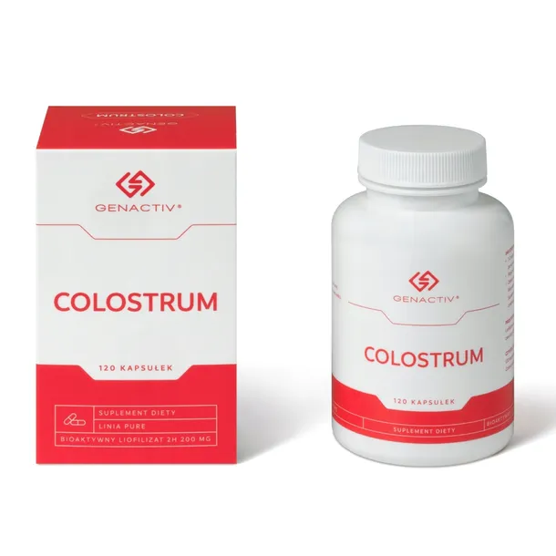 Colostrum 200mg x 120 Genactiv