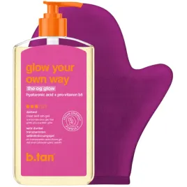 zel-samoopalajacy-przezroczysty-b-tan-glow-your-own-way-473ml-rekawica