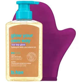 zel-samoopalajacy-b-tan-glow-your-own-way-low-key-glow-473ml-rekawica