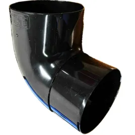galeco-pvc-100-kolano-87-czarne-ral9005